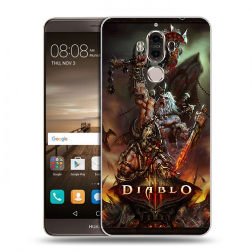 Дизайнерский пластиковый чехол для Huawei Mate 9 Diablo