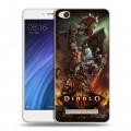 Дизайнерский силиконовый чехол для Xiaomi RedMi 4A Diablo