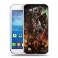 Дизайнерский пластиковый чехол для Samsung Galaxy Premier Diablo