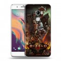 Дизайнерский пластиковый чехол для HTC One X10 Diablo