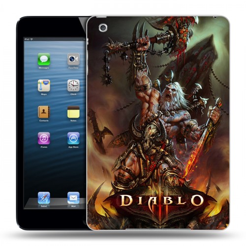 Дизайнерский силиконовый чехол для Ipad Mini Diablo