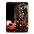 Дизайнерский пластиковый чехол для Elephone P8 Diablo