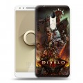 Дизайнерский пластиковый чехол для Alcatel 3 Diablo