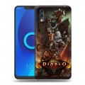 Дизайнерский силиконовый чехол для Alcatel 5V Diablo