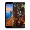 Дизайнерский силиконовый чехол для Xiaomi RedMi 7A Diablo