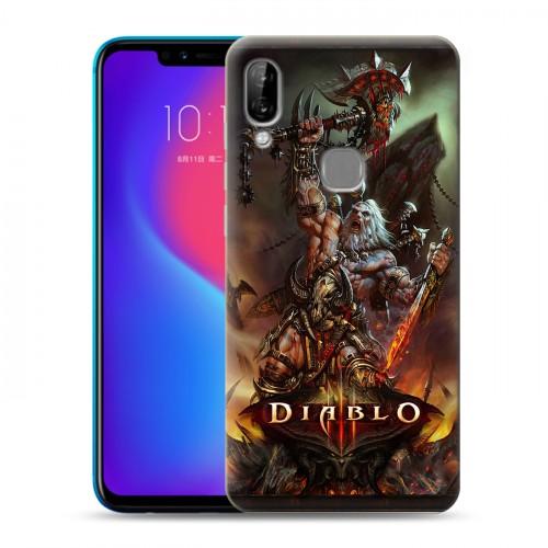 Дизайнерский силиконовый чехол для Lenovo S5 Pro Diablo