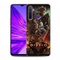 Дизайнерский силиконовый чехол для Realme 5 Diablo