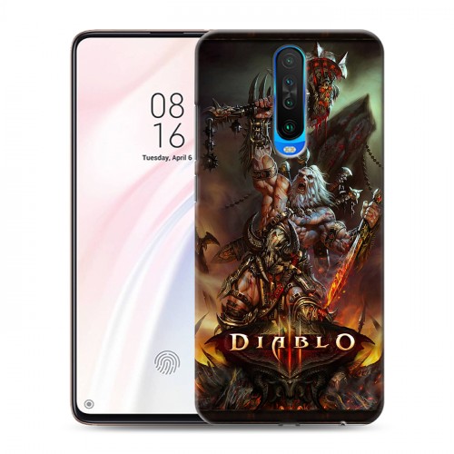 Дизайнерский пластиковый чехол для Xiaomi RedMi K30 Diablo