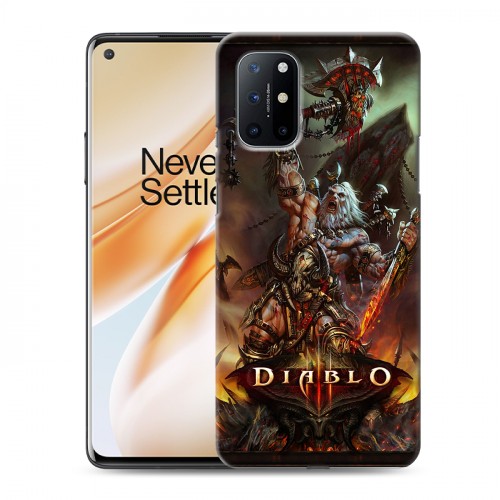 Дизайнерский пластиковый чехол для OnePlus 8T Diablo