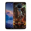 Дизайнерский силиконовый чехол для Nokia 5.4 Diablo