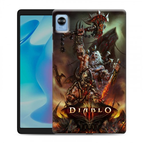 Дизайнерский силиконовый чехол для Realme Pad Mini Diablo