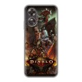 Дизайнерский пластиковый чехол для OPPO A17 Diablo