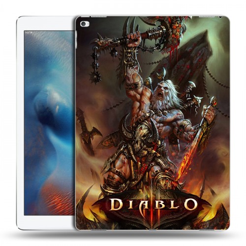 Дизайнерский пластиковый чехол для Ipad Pro Diablo