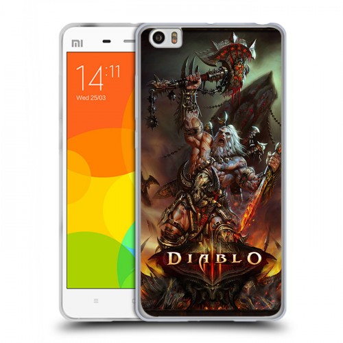 Дизайнерский пластиковый чехол для Xiaomi Mi Note Diablo