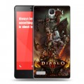 Дизайнерский силиконовый чехол для Xiaomi RedMi Note Diablo