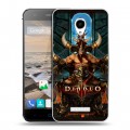 Дизайнерский силиконовый чехол для Micromax Canvas Spark Diablo