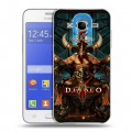 Дизайнерский силиконовый чехол для Samsung Galaxy J7 Diablo