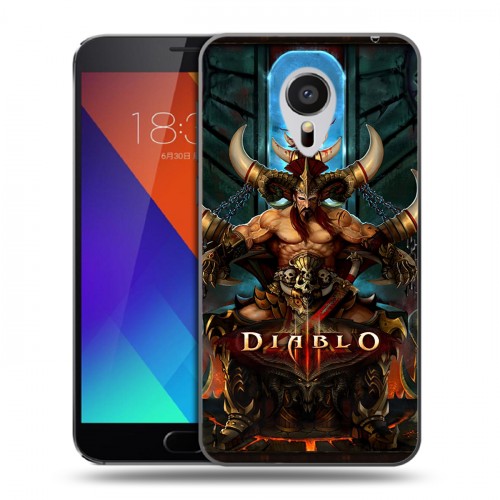 Дизайнерский пластиковый чехол для Meizu MX5 Diablo