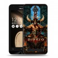 Дизайнерский пластиковый чехол для ASUS Zenfone Go Diablo