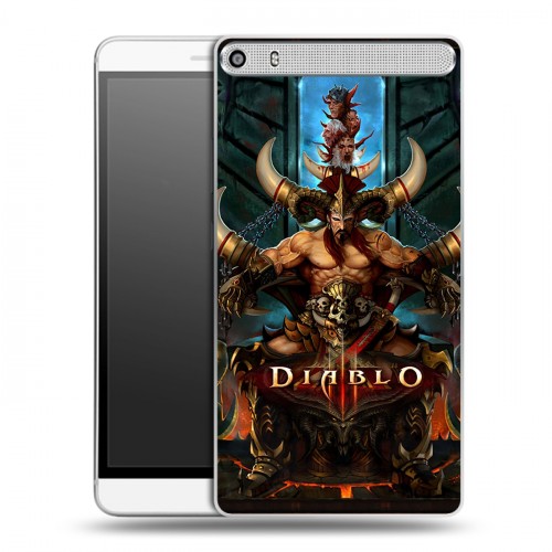 Дизайнерский пластиковый чехол для Lenovo Phab Plus Diablo