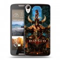 Дизайнерский пластиковый чехол для HTC Desire 828 Diablo