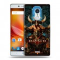 Дизайнерский пластиковый чехол для ZTE Blade X9 Diablo