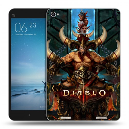 Дизайнерский силиконовый чехол для Xiaomi Mi Pad 2 Diablo