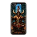 Дизайнерский силиконовый чехол для Iphone 7 Diablo