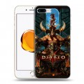Дизайнерский силиконовый чехол для Iphone 7 Plus / 8 Plus Diablo