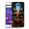 Дизайнерский пластиковый чехол для Lenovo Moto G Diablo