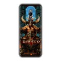 Дизайнерский силиконовый чехол для Nokia 230 Diablo