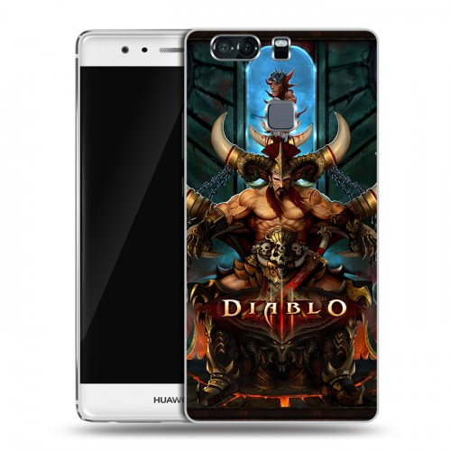 Дизайнерский пластиковый чехол для Huawei P9 Plus Diablo