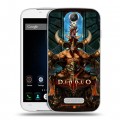 Дизайнерский пластиковый чехол для Doogee X6 Diablo