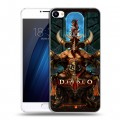 Дизайнерский пластиковый чехол для Meizu U20 Diablo