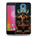 Дизайнерский силиконовый чехол для Lenovo K6 Diablo