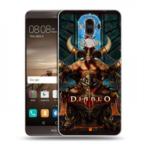 Дизайнерский пластиковый чехол для Huawei Mate 9 Diablo