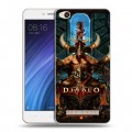 Дизайнерский силиконовый чехол для Xiaomi RedMi 4A Diablo