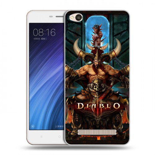 Дизайнерский силиконовый чехол для Xiaomi RedMi 4A Diablo