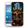 Дизайнерский пластиковый чехол для Samsung Galaxy Premier Diablo