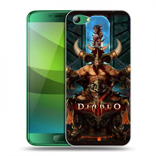 Дизайнерский силиконовый чехол для Elephone S7 Diablo