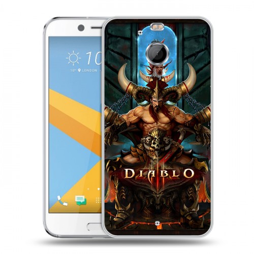 Дизайнерский пластиковый чехол для HTC 10 evo Diablo