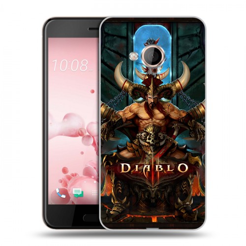 Дизайнерский силиконовый чехол для HTC U Play Diablo