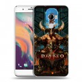 Дизайнерский пластиковый чехол для HTC One X10 Diablo