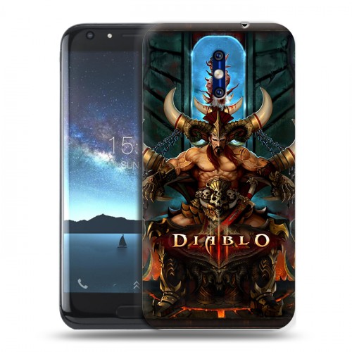 Дизайнерский силиконовый чехол для Doogee BL5000 Diablo