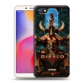 Дизайнерский пластиковый чехол для Xiaomi RedMi 6A Diablo