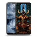 Дизайнерский силиконовый чехол для Nokia 6.1 Plus Diablo