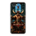 Дизайнерский пластиковый чехол для OPPO AX7 Diablo