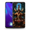 Дизайнерский силиконовый с усиленными углами чехол для OPPO A1k Diablo