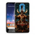 Дизайнерский силиконовый чехол для Nokia 2.2 Diablo