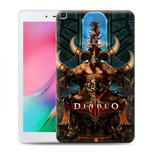 Дизайнерский силиконовый чехол для Samsung Galaxy Tab A 8.0 (2019) Diablo